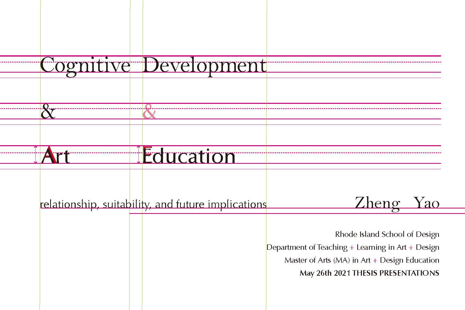 thesis about cognitive development